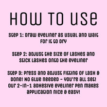 Load image into Gallery viewer, Eyeliner Adhesive Pen - BLACK