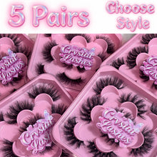 Load image into Gallery viewer, ONE STYLE - 5 Pairs Lash Pack
