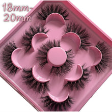 Load image into Gallery viewer, 5 Pairs Mixed Fluffy Lashes (Choose Length)
