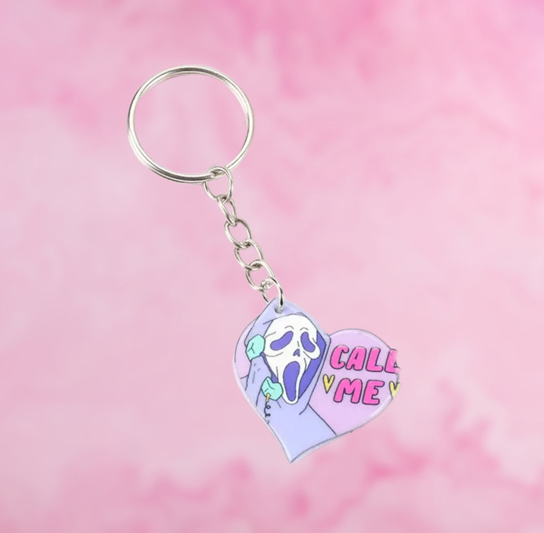 Ghost Face - Keychain